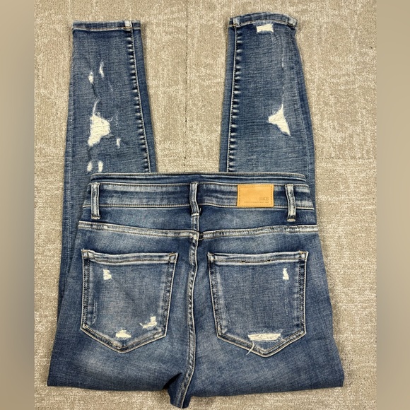 BKE Buckle Parker Universal Fit High Rise Ankle Skinny Jean Womens Size 26 - Picture 7 of 7